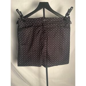 IZOD Golf Women’s Polka Dot Size 4k Skirt – Black White Lightweight